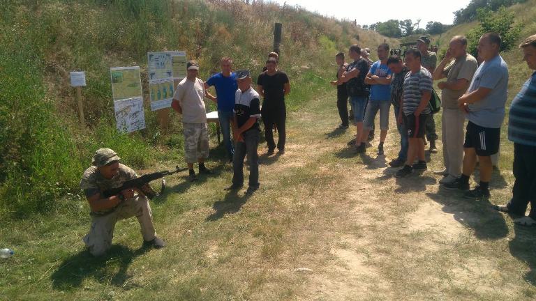 Резервісти загону територіальної оборони Верхньорогачицького району пройшли чергові тренування
